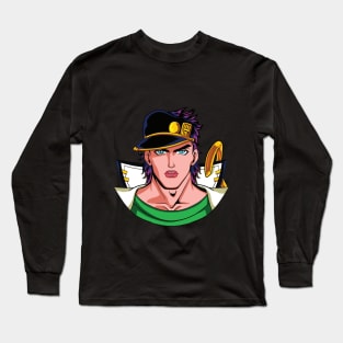 Jotaro Platinum Anime Fan art Long Sleeve T-Shirt